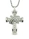 Cross Pendant Necklace, Color: Silver