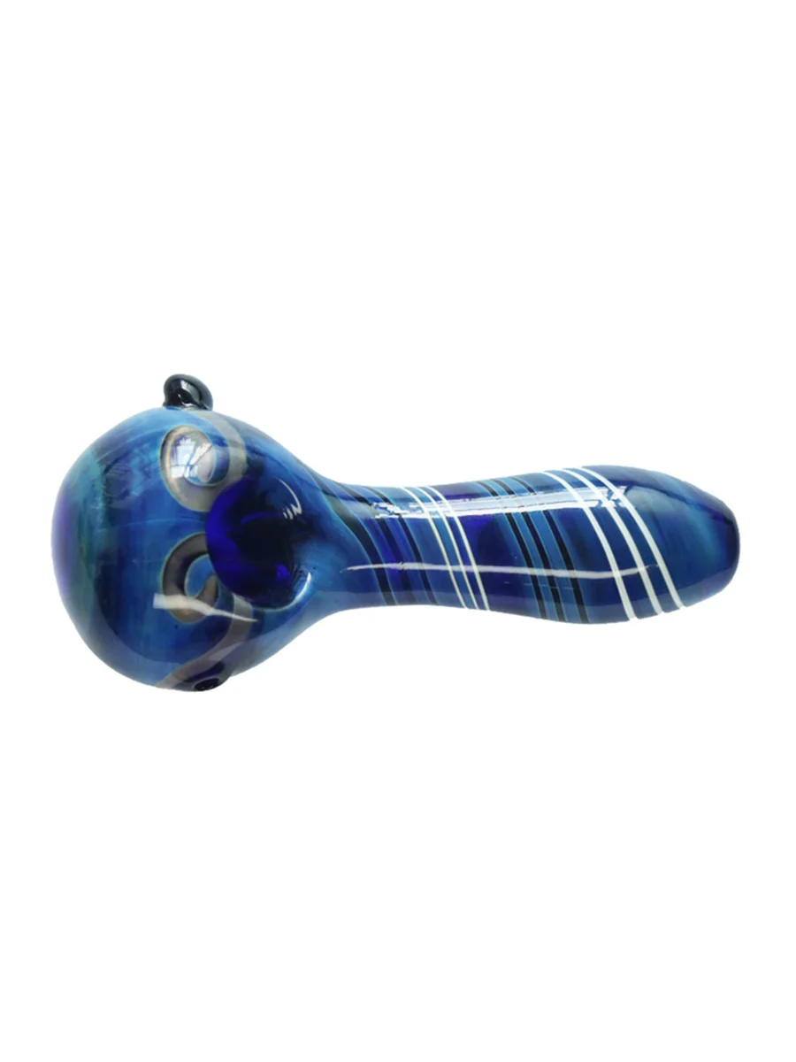 Blue Demon Glass Pipe, 3 image