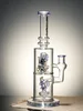 Lookah Bong 13" Double-Layer Showerhead Perc Funny Juice  Water Pipe, Colors: Yellow, 2 image Lookah Bong 13" Double-Layer Showerhead Perc Funny Juice  Water Pipe, Colors: Yellow, 2 image