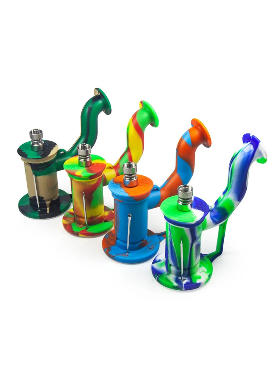 Mini Handheld Silicone Bong