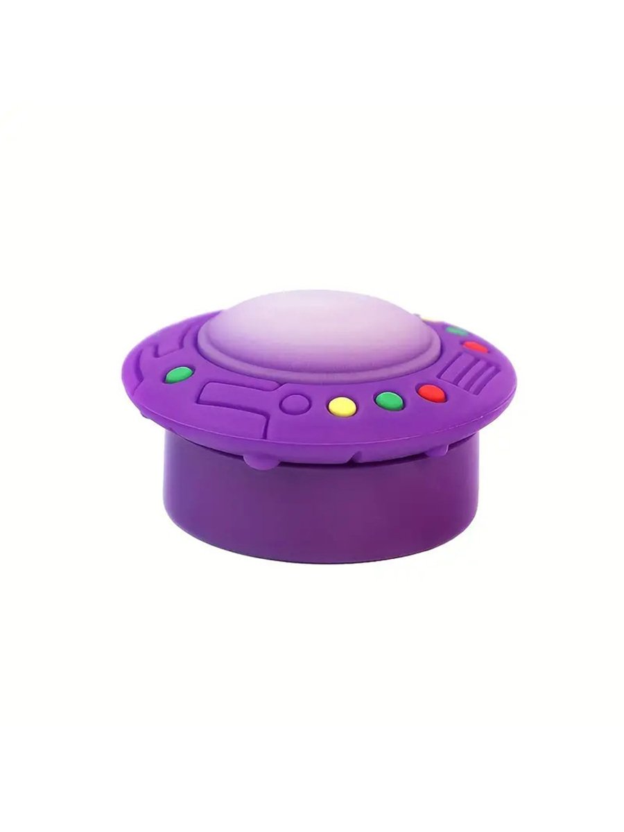 Purple 5ml Alien Spaceship Wax Container Purple 5ml Alien Spaceship Wax Container