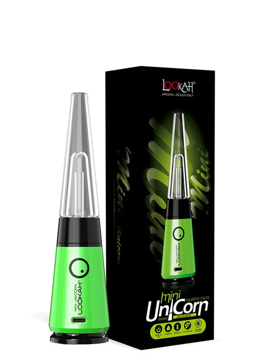 LOOKAH Unicorn Mini Electric Dab Rig Green