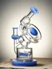 lookah-bong-10”-recycler-inline-percolator-nebula-water-pipe-blue lookah-bong-10”-recycler-inline-percolator-nebula-water-pipe-blue