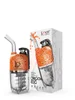 LOOKAH Dragon Egg Dab E Rigs Orange-Black Spatter LOOKAH Dragon Egg Dab E Rigs Orange-Black Spatter