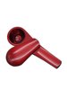 Soup Ladle Metal Pipe, Color: Red Soup Ladle Metal Pipe, Color: Red