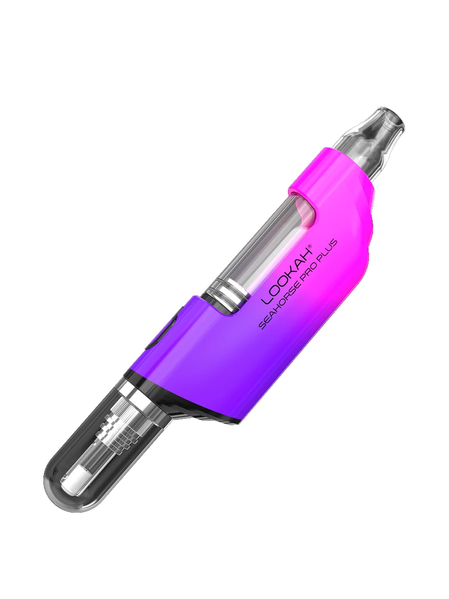 LOOKAH Seahorse Pro Plus Gradient Electric Nectar Collector Wax Pen, Color: PinkBlack Gradient, 3 image LOOKAH Seahorse Pro Plus Gradient Electric Nectar Collector Wax Pen, Color: PinkBlack Gradient, 3 image