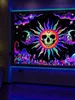 Sun Style UV Reactive Tapestry, Size: 37.40x28.74inch Sun Style UV Reactive Tapestry, Size: 37.40x28.74inch