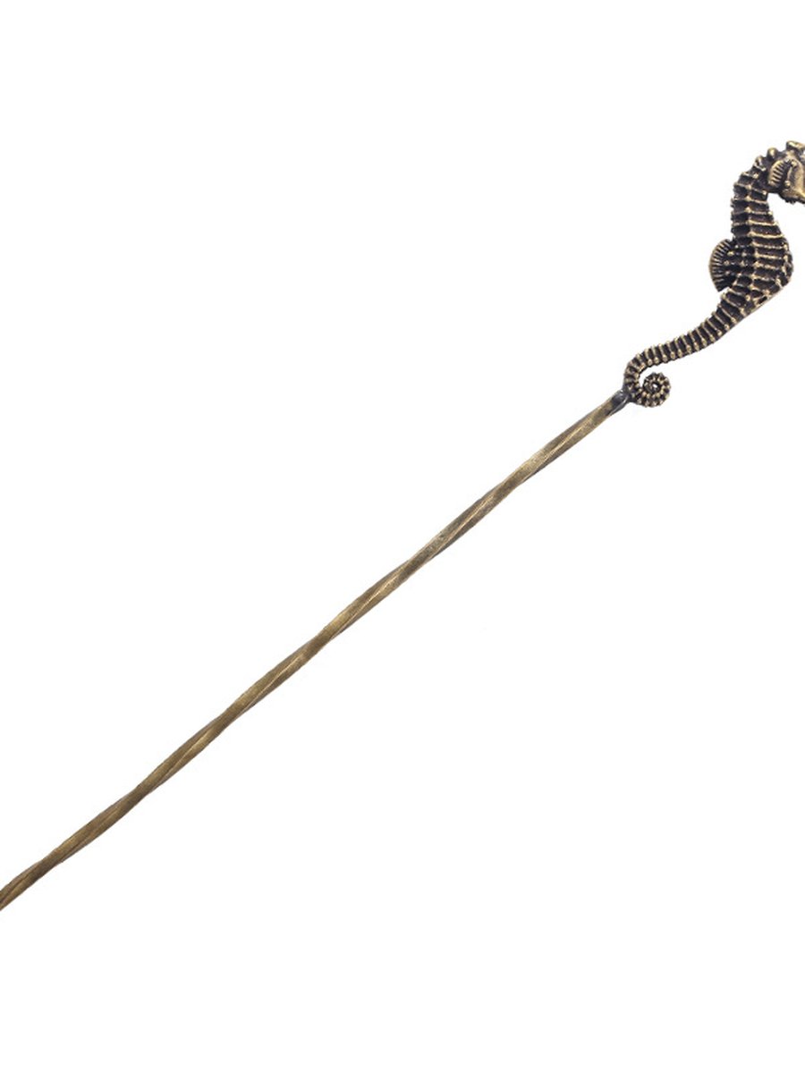 Retro Brass Cigar Pin, Type: Feather , 2 image Retro Brass Cigar Pin, Type: Feather , 2 image