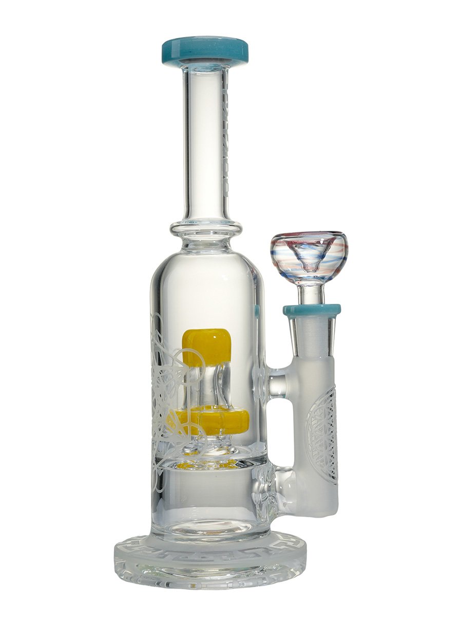 2PCS 14MM Male Ribbon Swirl Glass Bong Bowls, 3 image