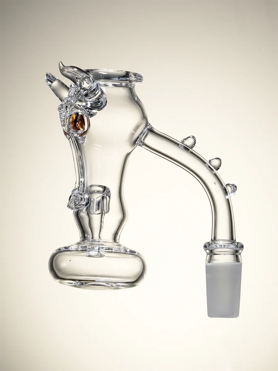 14MM Charging Bull Quartz Banger, 2 image 14MM Charging Bull Quartz Banger, 2 image