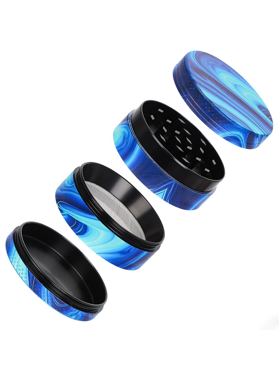 Marble Pattern Metal Herb Grinder Marble Pattern Metal Herb Grinder