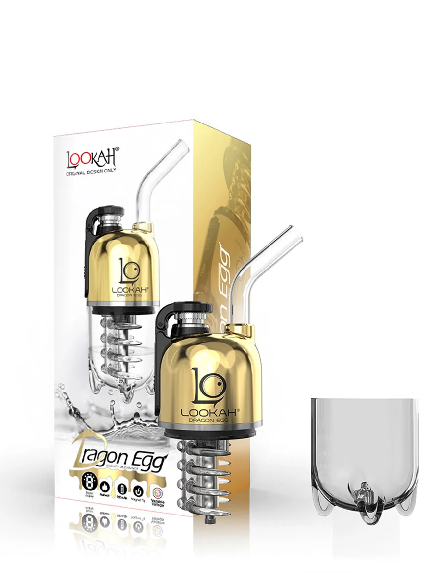 Royal Gold LOOKAH Dragon Egg Dab E Rigs Royal Gold LOOKAH Dragon Egg Dab E Rigs