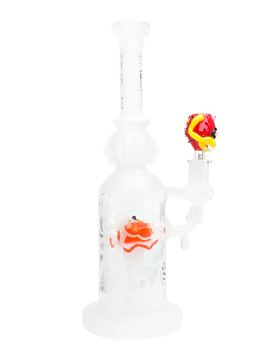 Red Mutant Crab Glass Bowl 4 Red Mutant Crab Glass Bowl 4