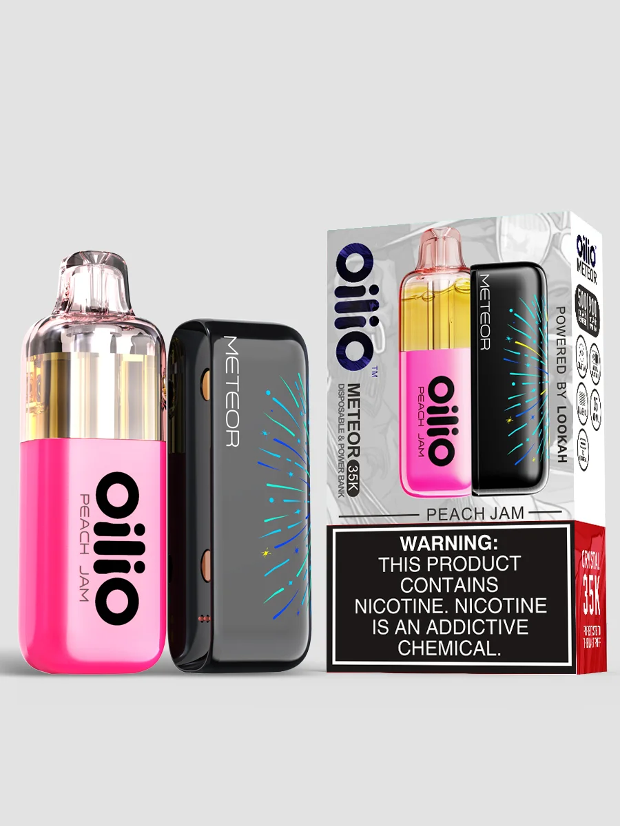 5PCS OiliO Meteor Disposable Pod Kits with Same flavor, Taste: Iced Mint, 6 image