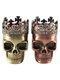 3 Layer Skull Cool Metal Herb Grinder1
