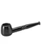Aluminum Alloy Smoking Pipe, Color: Black