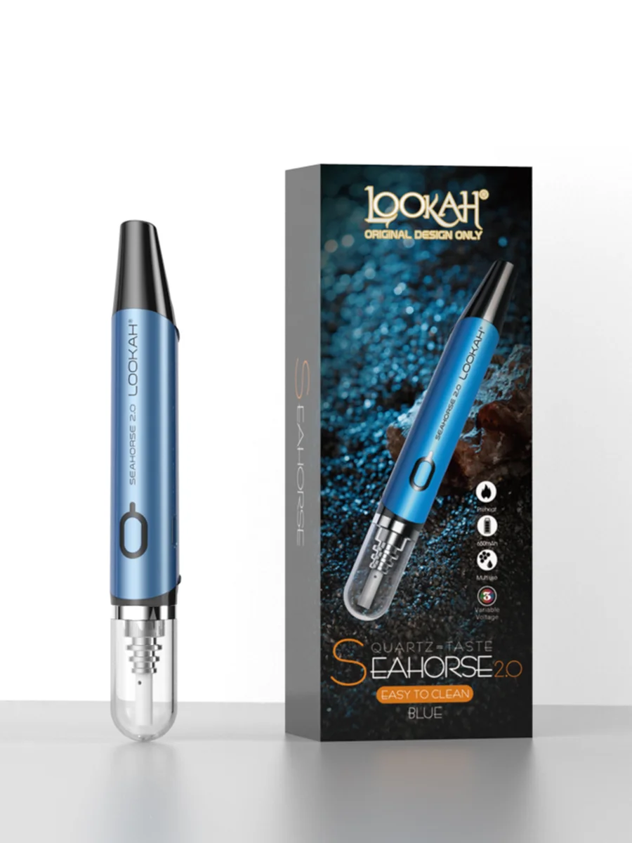 Dab Pen LOOKAH Seahorse 2.0 Dab Pen Blue Dab Pen LOOKAH Seahorse 2.0 Dab Pen Blue