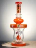 Lookah Bong 11" Cute Candy Stick Glass Water Pipe, Colors: Orange, 3 image