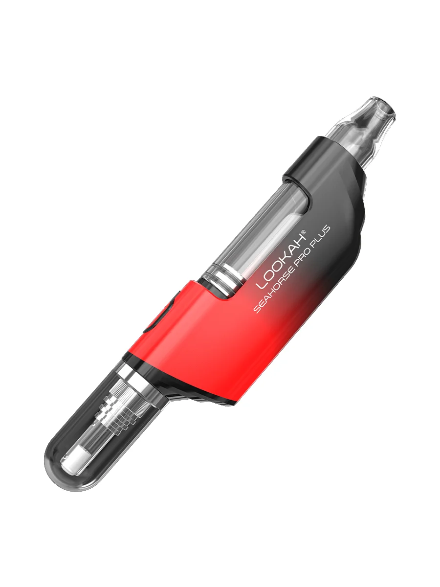 LOOKAH Seahorse Pro Plus Gradient Electric Nectar Collector Wax Pen, Color: PinkBlack Gradient, 6 image LOOKAH Seahorse Pro Plus Gradient Electric Nectar Collector Wax Pen, Color: PinkBlack Gradient, 6 image