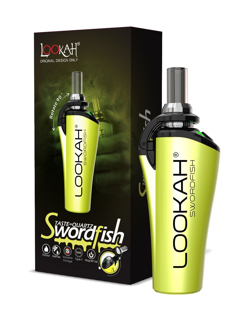 LOOKAH Swordfish Cool Affordable Wax Pen, Color: Black, 5 image
