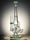Clear Green Cool Recycler Gun Water Pipe
