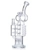 14" Cool Recycler Bong | Helix Water Pipe | Dual Chamber Precolator | Clear 14" Cool Recycler Bong | Helix Water Pipe | Dual Chamber Precolator | Clear