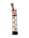 Mini 3 Glass  Blunt Pipe, Color: Rose Gold