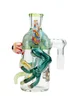 14mm Joint 90-degree Playfull Monster Ash Catcher, Colors: Black Green, 8 image 14mm Joint 90-degree Playfull Monster Ash Catcher, Colors: Black Green, 8 image