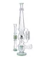 23&quot; Cool Recycler Bong | Helix Water Pipe | Triple Chamber Percolator | New Green