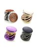 New Colorful Spiral Pattern Four Zinc Alloy Plastic Flat Metal Herb Grinder New Colorful Spiral Pattern Four Zinc Alloy Plastic Flat Metal Herb Grinder