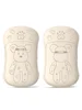 Fortune Bear Magnetic 2-in-1 Dual-Sided Rechargeable Hand Warmers, Color: Off-White 
