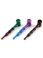 3pcs Gradient Color Bamboo Joint Metal Pipes