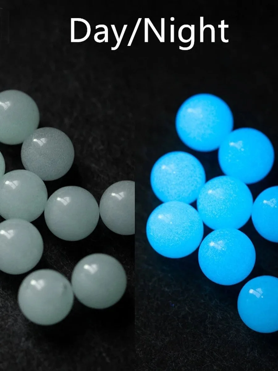 10PCS Luminous Terp Pearls, Size: 6mm, 2 image