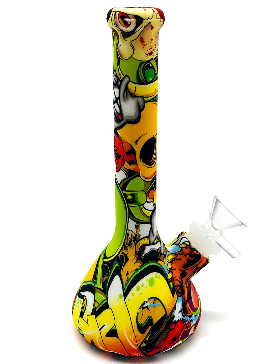 Small Beaker Silicone BongSmall Beaker Silicone Bong Small Beaker Silicone BongSmall Beaker Silicone Bong