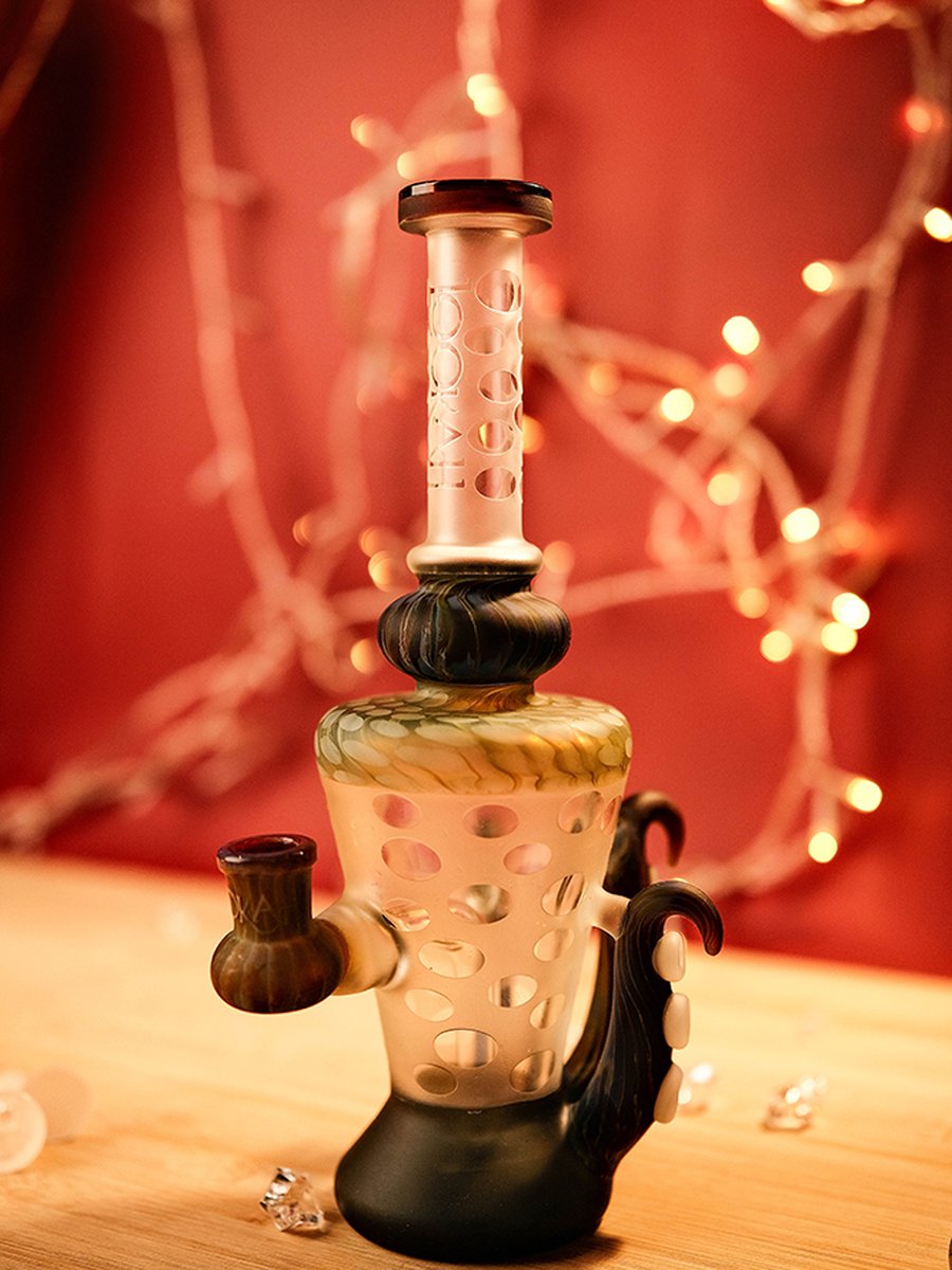 11&quot; Octopus Bong | Black