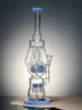 Lookah Bong 16.3 " Heavy-Duty Recycler Water Pipe -Blue Jade, Colors: Blue Jade , 6 image