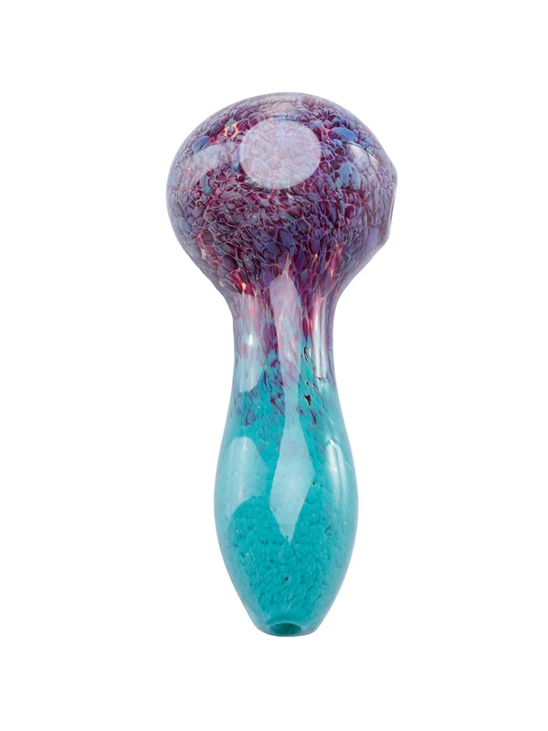 Color Frit Glass Spoon Pipe, 2 image
