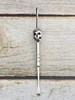 2 PCS Cool Skull Metal Dab Tools 2 PCS Cool Skull Metal Dab Tools