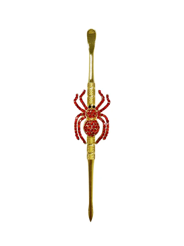 Spider-Inlaid Diamond Scoop and Spear Point Dab Tool