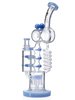 14" Cool Recycler Bong | Helix Water Pipe | Dual chamber Precolator, Colors: Black, 3 image 14" Cool Recycler Bong | Helix Water Pipe | Dual chamber Precolator, Colors: Black, 3 image