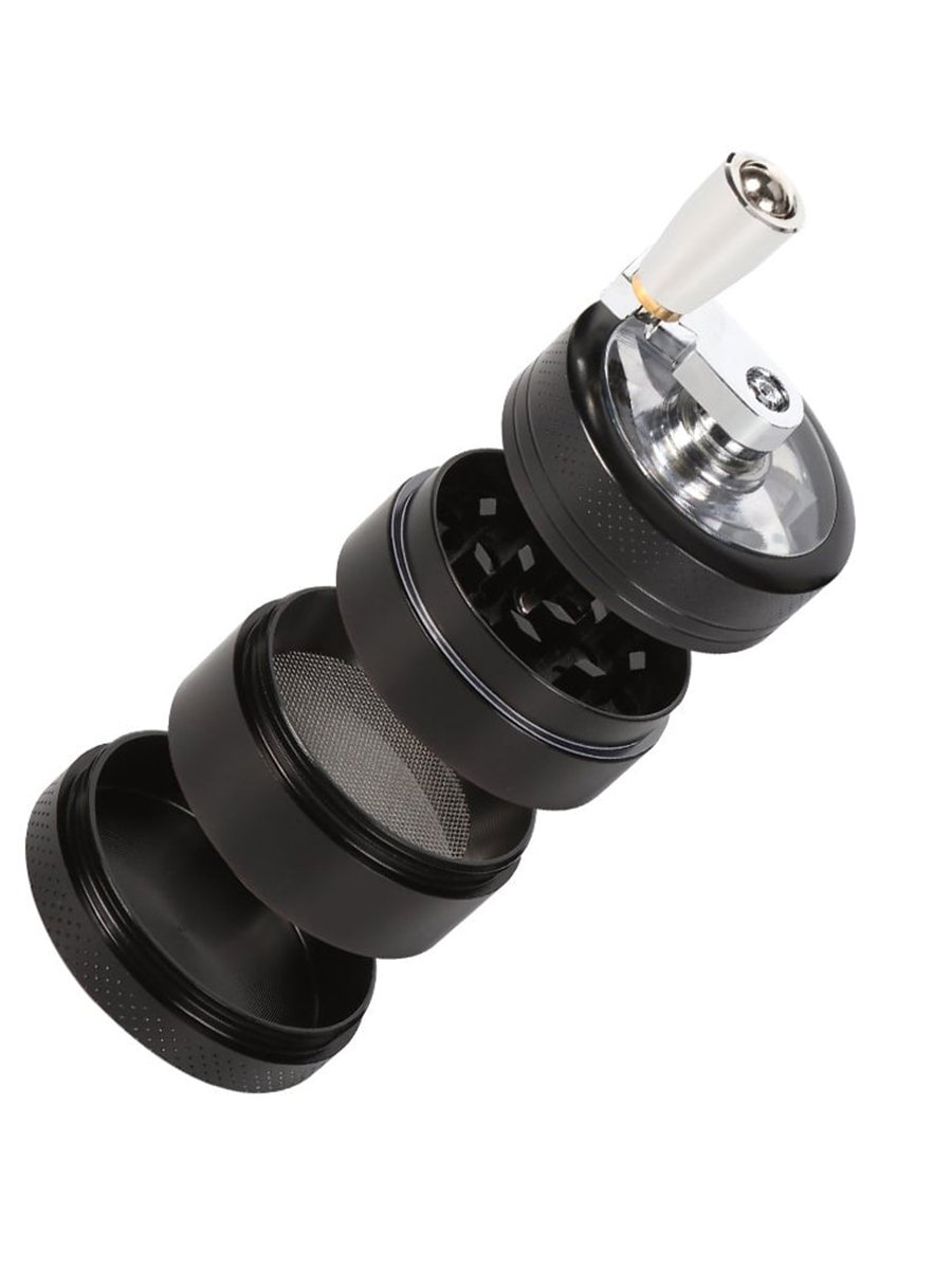 40mm 4 Layer Hand Crank Herb Grinder