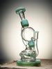 Lookah Bong 10.2 ” Recycler Unique Globe Water Pipe Clear Green, Colors: Clear Green, 3 image Lookah Bong 10.2 ” Recycler Unique Globe Water Pipe Clear Green, Colors: Clear Green, 3 image