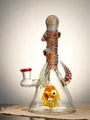 8.5&quot; Penis Mini Cool Glass Beaker Bong