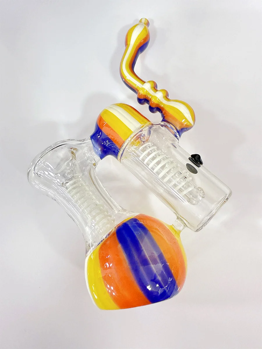 Double Chamber Bubbler Smoking Pipe, 3 image