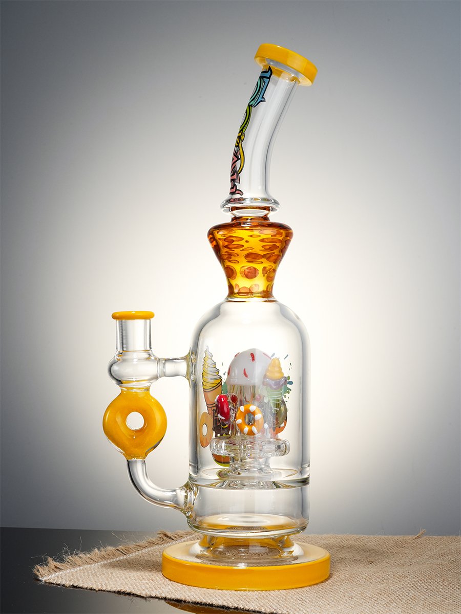 Dessert Menu Inline Sprinkler Glass Bong2
