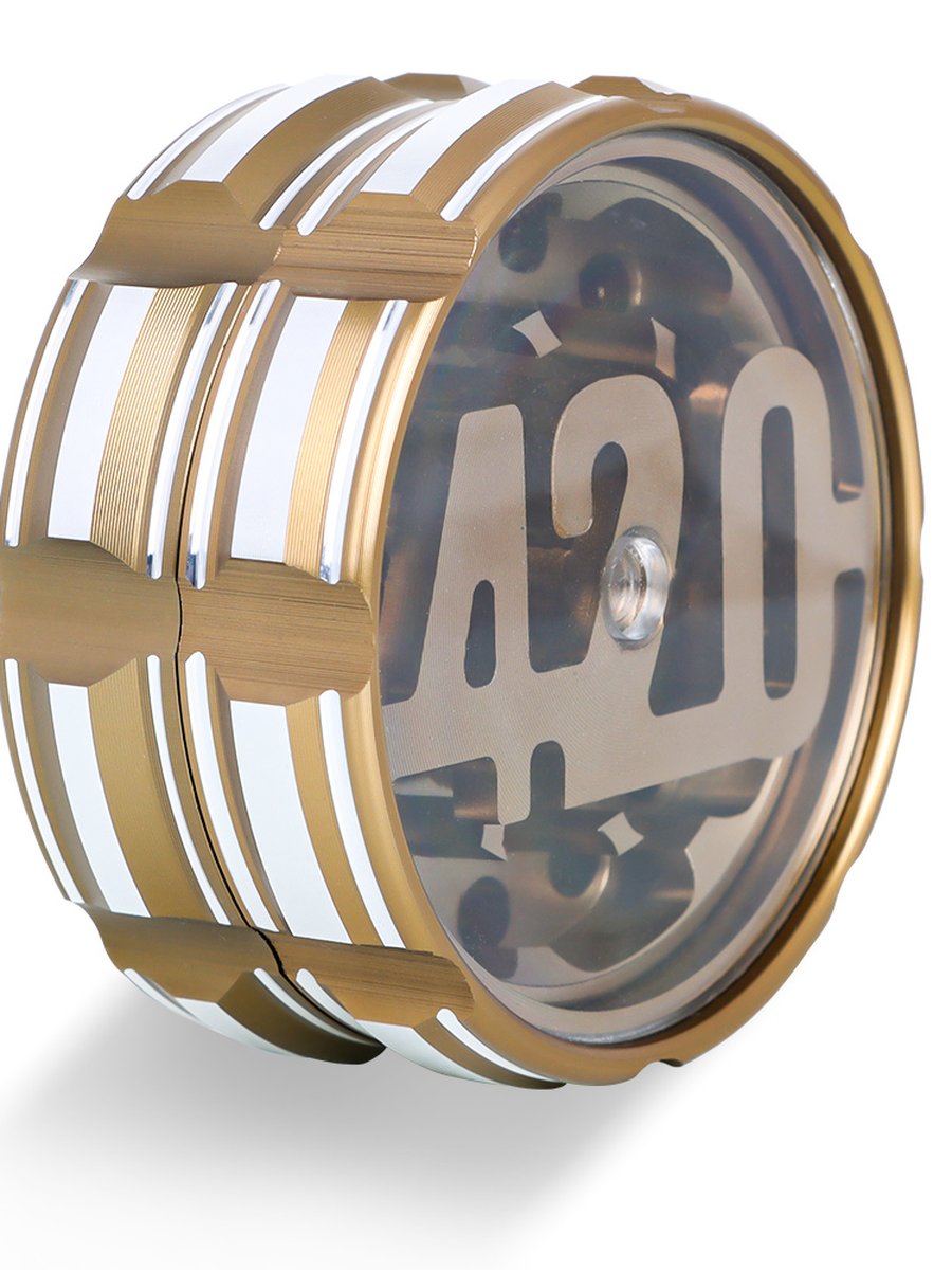 4-Ply Invisible Herb Grinder, Color: Blue, 2 image