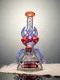 Four-Eyed monster glass bong red