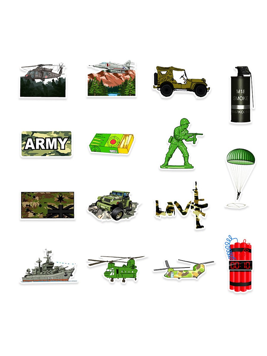 100PCS Punk Skull Sticker Pack2 100PCS Punk Skull Sticker Pack2