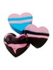 3PCS 17ml Heart-Shaped Silicone Wax Container