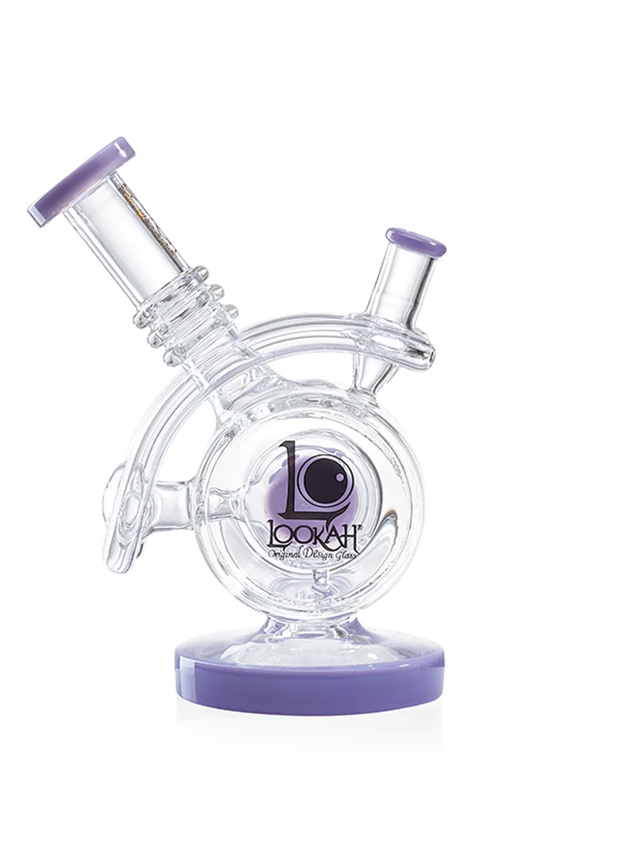Cute Mini Recycler Dab Rig - Purple